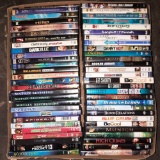 Box of DVDS