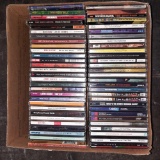 box of CDs