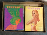 Box of Playboy Magazines, 1960s