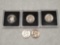 Silver Washington Quarter Collection Coin Lot in Plastic Cases 5 Units