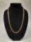 Monet Gold Necklace 41.47 grams tested 18k Gold