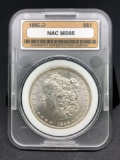 1885-O Morgan Silver Dollar Slabbed Frosty