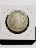 1891 S Morgan Silver Dollar Frosty BU PL Rev Better Date
