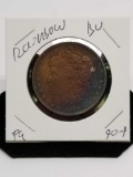 1890 Morgan Silver Dollar BU Rainbow Toned Wow Coin