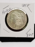 1882 P Morgan Silver Dollar Frosty BU