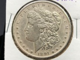 1891-S Morgan Silver Dollar