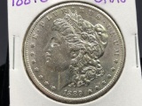 1889-S Morgan Silver Dollar, Key Date Unc