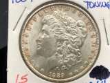 1889-P Toned Morgan Silver Dollar