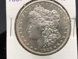 1886-O Morgan Silver Dollar, Key Date Lustrous