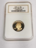 1985 S Ultra Cam PF 68 Quarter Gold Tone