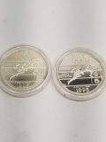 1996 Atlanta Olympics Silver Commemorative Dollar 2 Units