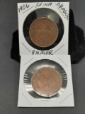 1906 Chinese Coins 2 Units