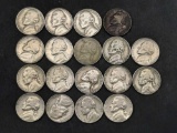 Nickel Lot 40s 50s 60s 18 units