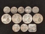 Aruba Netherland Currency Lot 12 Units