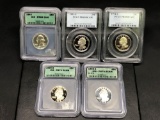 Slabbed Quarters, 5 Units