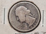 1935-D Washington Silver Quarter Key Date