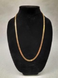 Monet Gold Necklace 41.47 grams tested 18k Gold