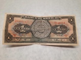 1961 Mexican 1 Peso