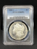 1880-S Morgan Silver Dollar PCGS MS64