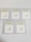 Ethiopian Opal Gemstone Authentic Cabochon Slabed 5 Units