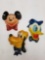 Vintage Disney Plastic Wall Art 3 Units