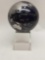 World Globe on Glass Base