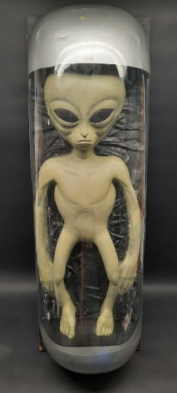 Area 51 Alien in Custom Cryogenic Chamber