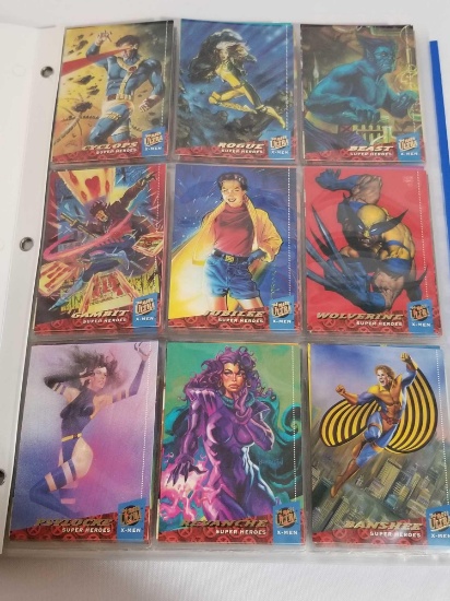 1994 Fleer Ultra X-Men 150 Card Set in Pages