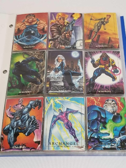 1992 Marvel Masterpieces Cards in Pages