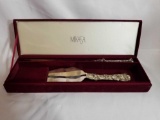 Mikasa Silver Plate Cake Cutting Set in Box