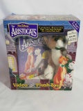 Disney Aristocrats Video and Plush Toy In Box