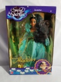 1994 Disney Aladdin Special Sparkles Jasmine Doll in Box