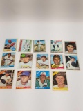 1966 1968 1969 1970 Topps Mantle Clemente