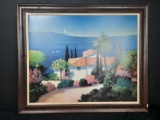 Hayslette Signed & Framed Artwork, Beach House