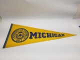 Vintage University of Michigan Pennant