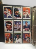 1990 Upper Deck Baseball In Binder