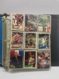 Binder Full of Basketball Cards in Pages