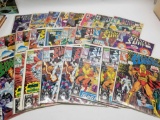 Vintage Marvel Silver Surfer Comic Books 24 Units