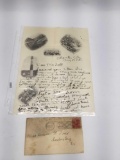 1903 Letter Envelope Stamp