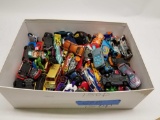 Box Full of Hotwheels Toy Cars