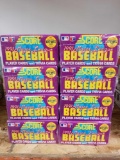1991 Score Baseball Series 2 Sealed Box 8 Units