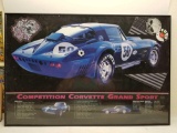 Corvette Grand Sport Poster Framed