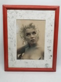 Marilyn Monroe Clipping Framed