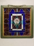 Stained Glass Window 27x28 inches