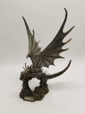 1992 Steel The Great Red Dragon Statue