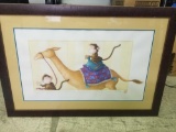 Signed Framed Sketch Artwork