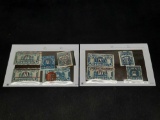 Playing Card Stamp Lot, 1 Cent, 2 Cent, 10 Cent,