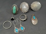 Antique Sterling Native American Jewelry