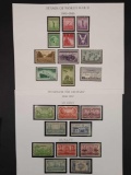 Stamps of WWII 1941-1945, To Honor the Military Army & Navy 1936-1937