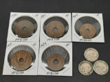 African Coin Lot, 5 to 50 Cents / Half Shillings 1925-1960